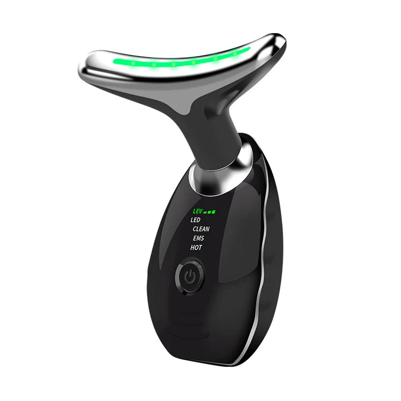 Professional Facial Massager for Skin Care | Double Chin Reduction | 7 Color Modes | Face Sculpting Device | Thermal, Vibration, and Microcurrent Technology | USPS/UPS Tracking (US Shipping Only)