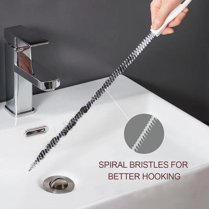 Flexible Pipe Dredger for Sink Hair Removal, Household Anti-Clogging Cleaning Tool, Bendable Pipe Unclogger, Essential Summer Cleaning Accessory