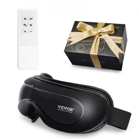 VEVOR Bluetooth Eye Massager with Heat and Remote Control - 5 Modes for Enhanced Eye Care