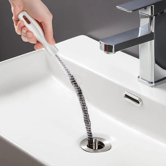 Flexible Pipe Dredger for Sink Hair Removal, Household Anti-Clogging Cleaning Tool, Bendable Pipe Unclogger, Essential Summer Cleaning Accessory